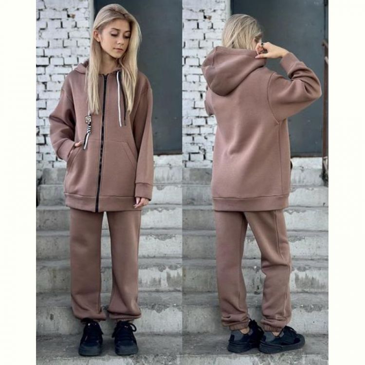 Купить Костюм спорт Karolina KR331 brown на obuv-plus.com.ua