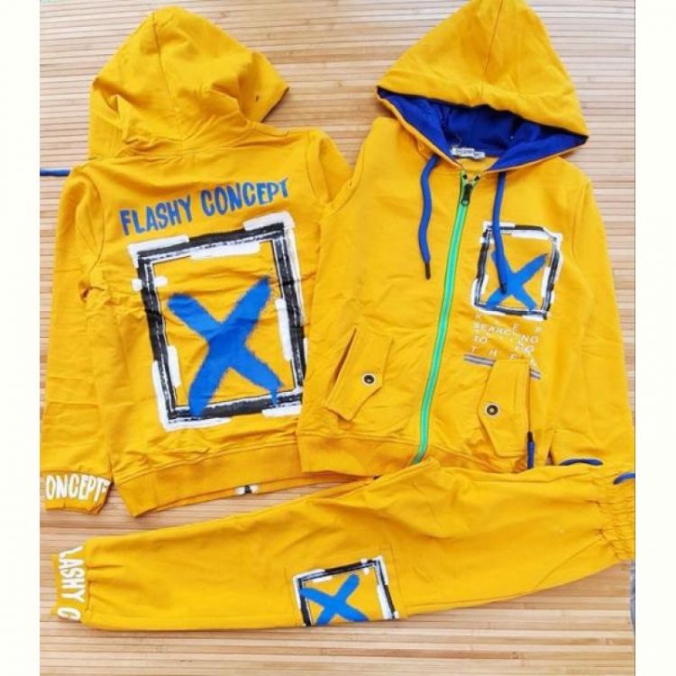 Купить Костюм спорт Meloria ML4907 yellow на obuv-plus.com.ua