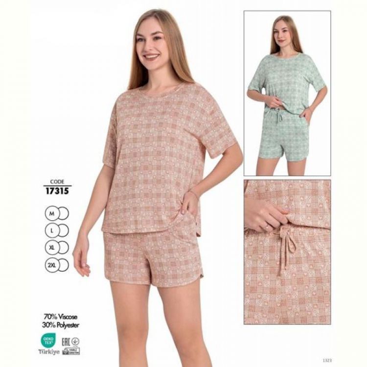Купить Пижама Cotpark 17315 l.green на obuv-plus.com.ua