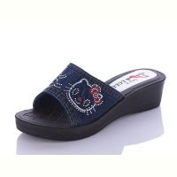 Купить Шлепанцы Sali ЖК007 джинс на obuv-plus.com.ua