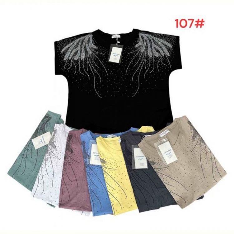 Купить Футболка Katty 107-1 mix на obuv-plus.com.ua