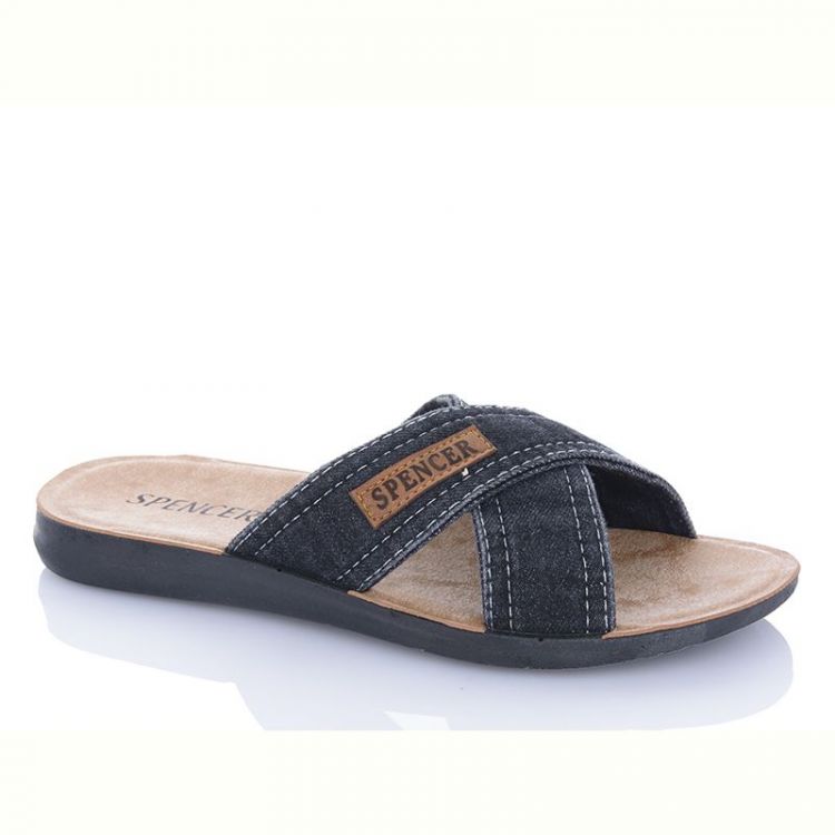 Купить Шлепанцы Spencer 301 black на obuv-plus.com.ua
