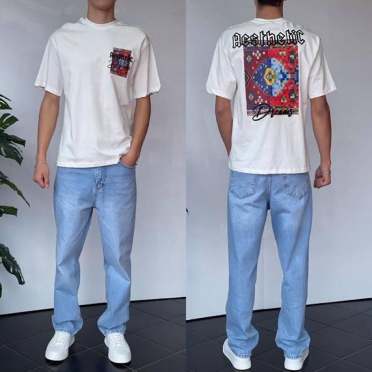 Купить Футболка i8denim 90555 white на obuv-plus.com.ua