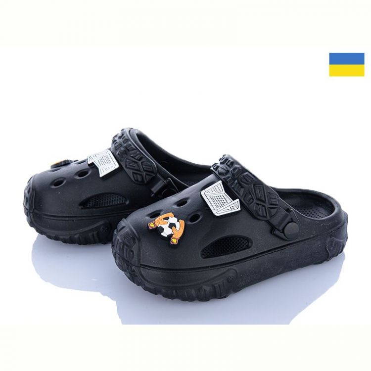 Купить Кроксы Golden Lion 1300 чорний на obuv-plus.com.ua