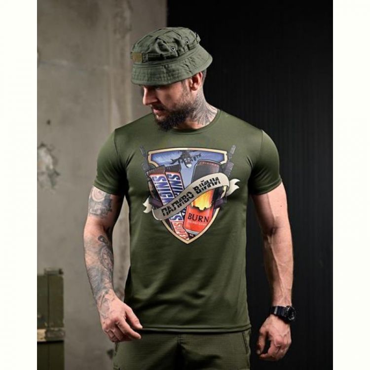 Купить Футболка Madoka 1092 green на obuv-plus.com.ua