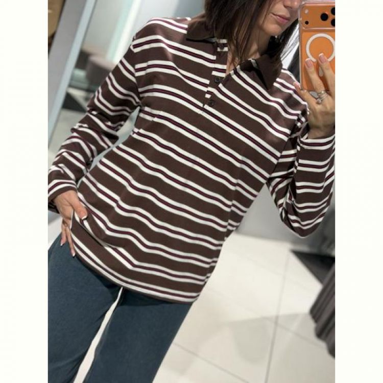 Купить Свитер Comod 3472-1 brown на obuv-plus.com.ua