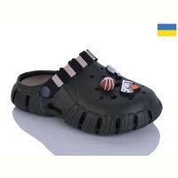 Купить Кроксы Demur 6012 хакі-беж на obuv-plus.com.ua