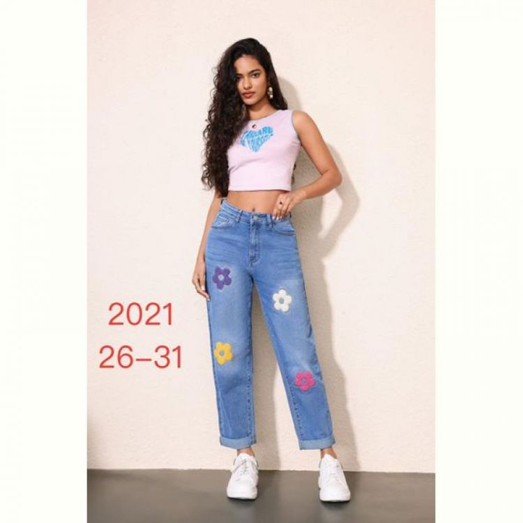 Купить Джинсы NewJeans 2021 l.blue на obuv-plus.com.ua
