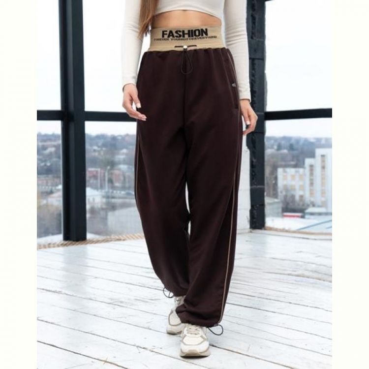 Купить Штаны спорт AZNA Б18 brown на obuv-plus.com.ua
