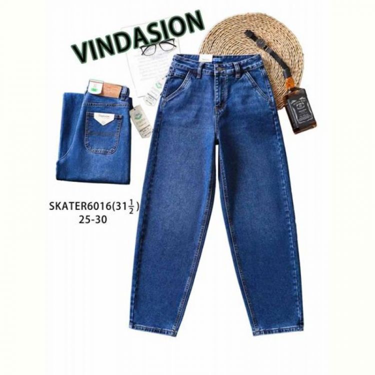Купить Джинсы Vindassion 6016 blue на obuv-plus.com.ua