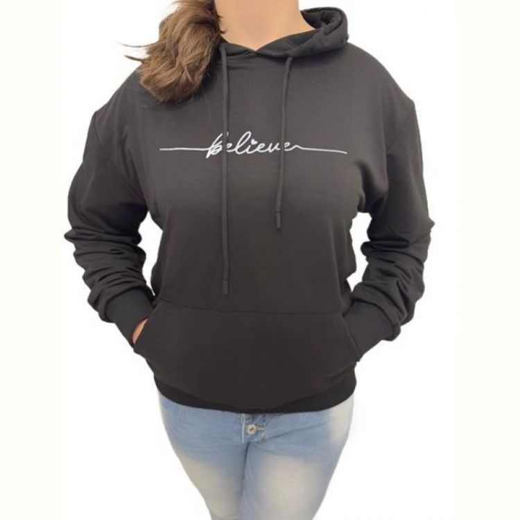Купить Худи ALIA 3130 black на obuv-plus.com.ua