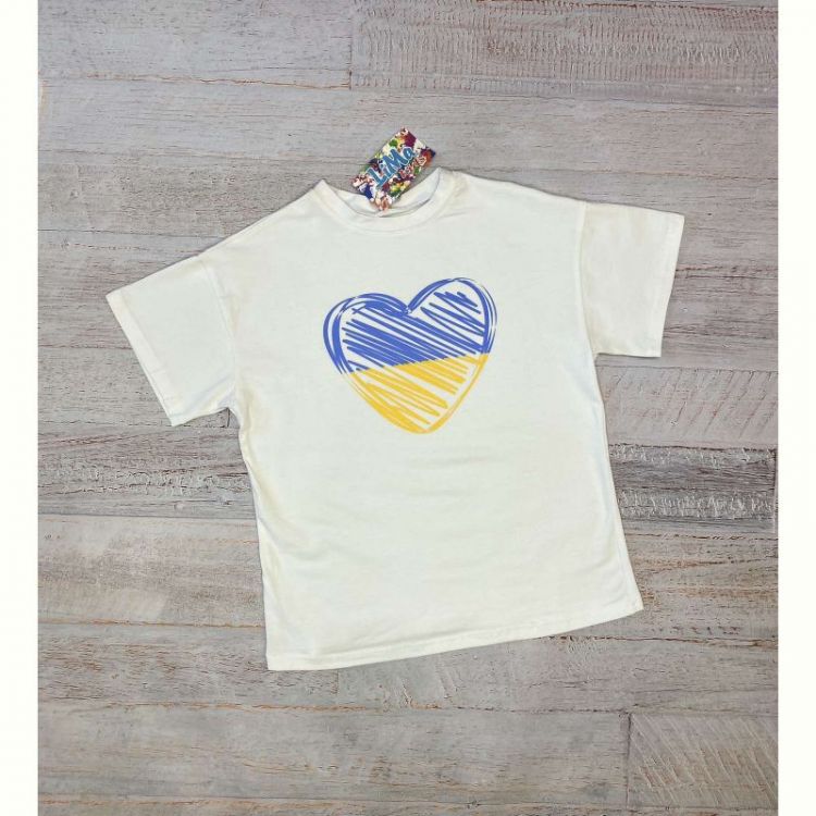 Купить Футболка LiMa kids 2216-1 white на obuv-plus.com.ua
