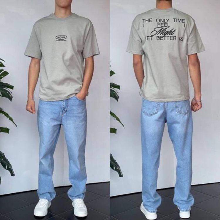 Купить Футболка i8denim 90582 grey на obuv-plus.com.ua