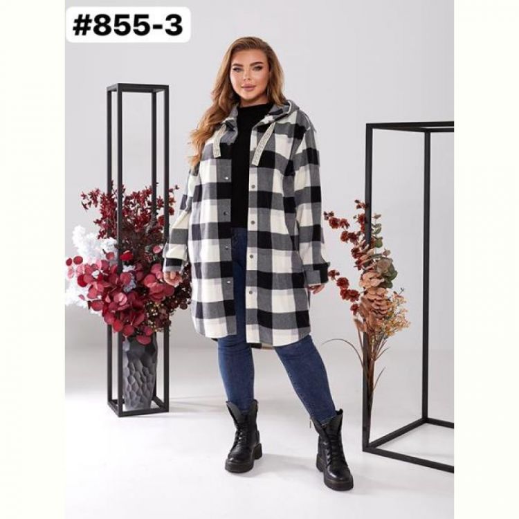 Купить Рубашка Romeo life 855-3 black на obuv-plus.com.ua