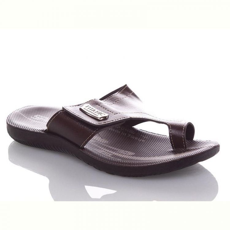 Купить Шлепанцы Demur MKDTitanik-brown на obuv-plus.com.ua