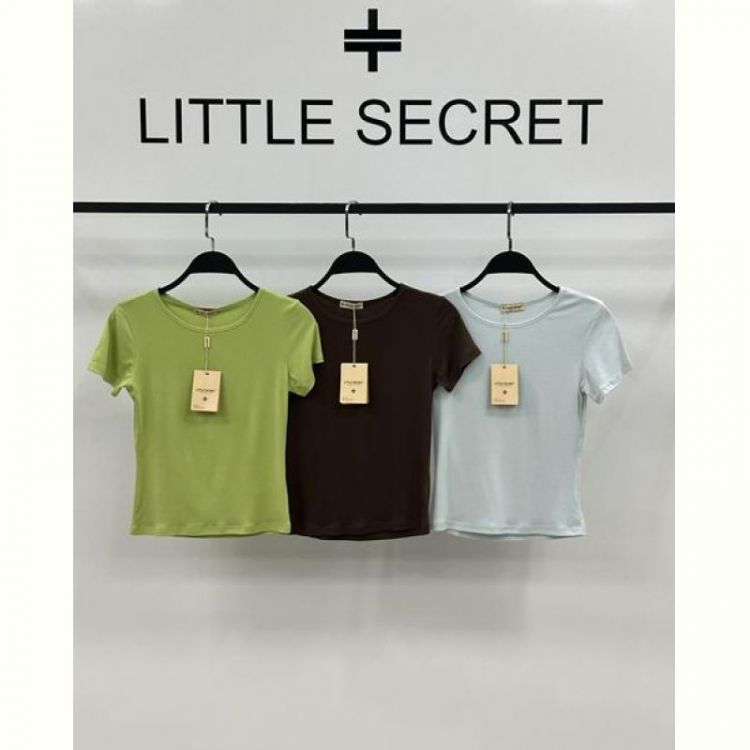 Купить Футболка Little Secret 2161-1 brown на obuv-plus.com.ua
