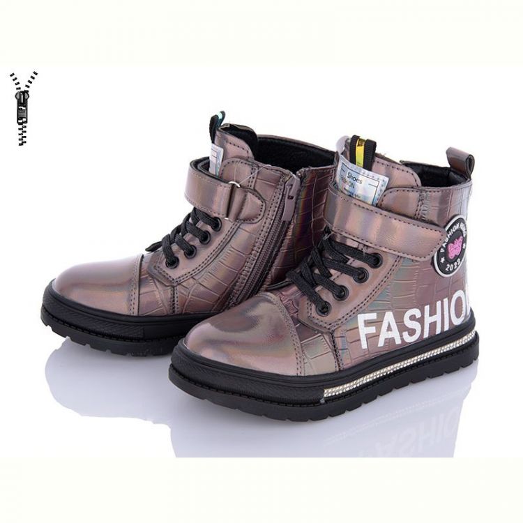 Купить Ботинки DvaShoes2 3225-17 gun на obuv-plus.com.ua