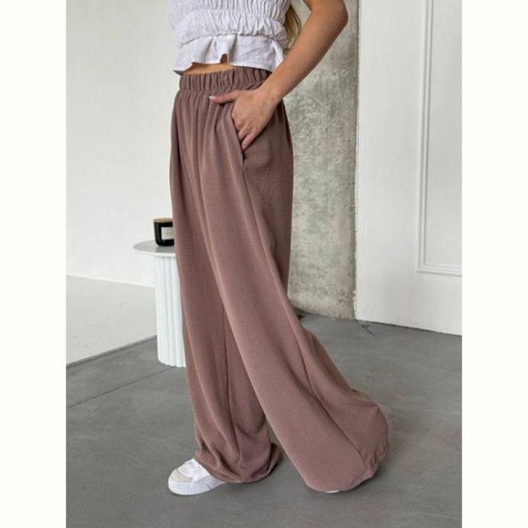 Купить Штаны Arina 3104 brown на obuv-plus.com.ua