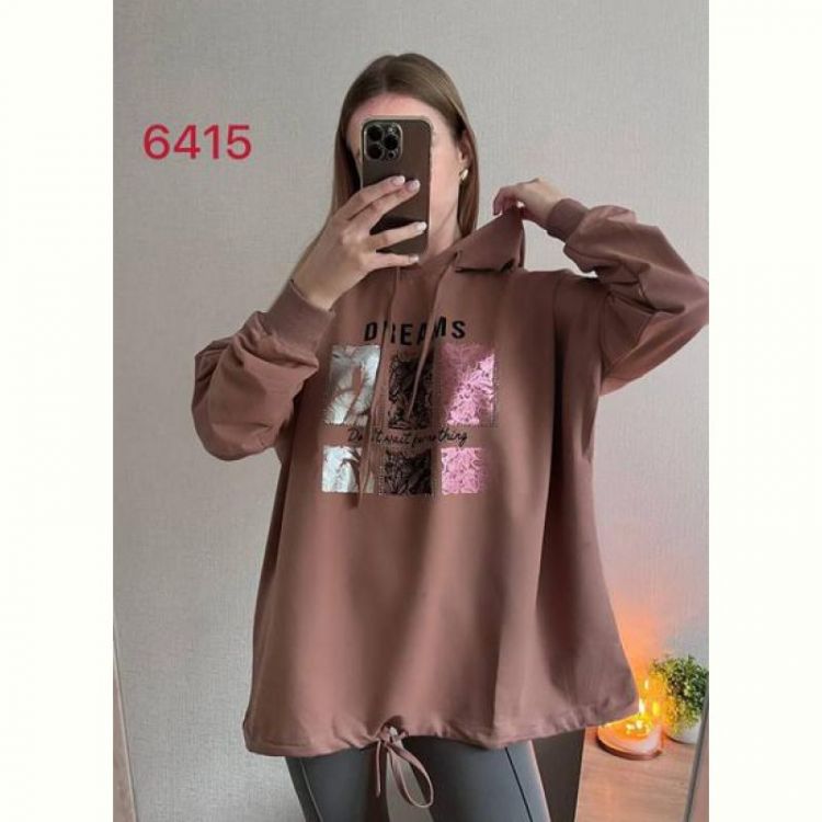 Купить Свитер FSN 6415 brown на obuv-plus.com.ua