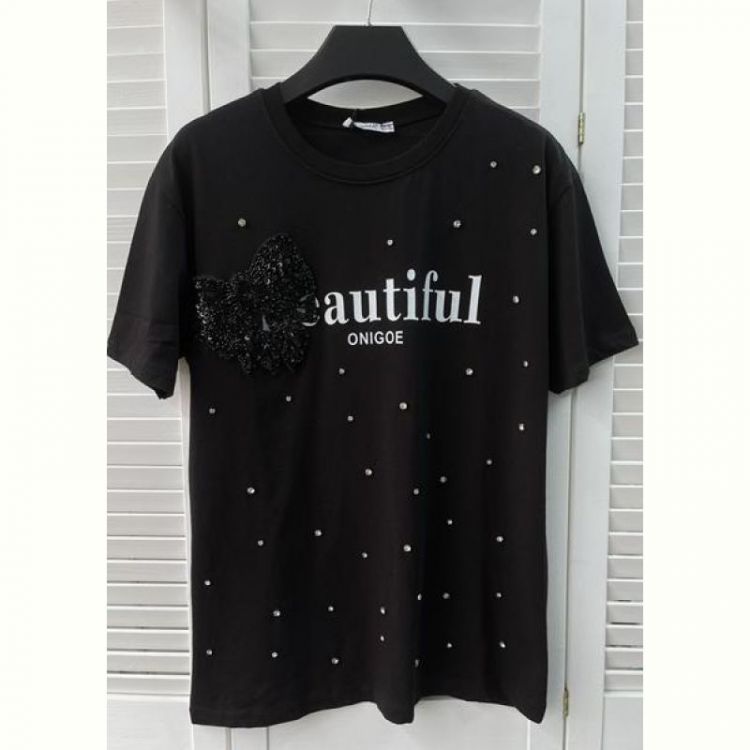 Купить Футболка Karon 7030 black на obuv-plus.com.ua