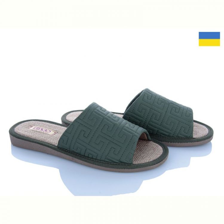 Купить Тапочки Golden Lion TS02 зелений на obuv-plus.com.ua