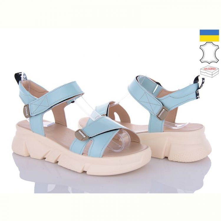 Купить Босоножки A.N.I.One 4075-06 синій шкіра на obuv-plus.com.ua