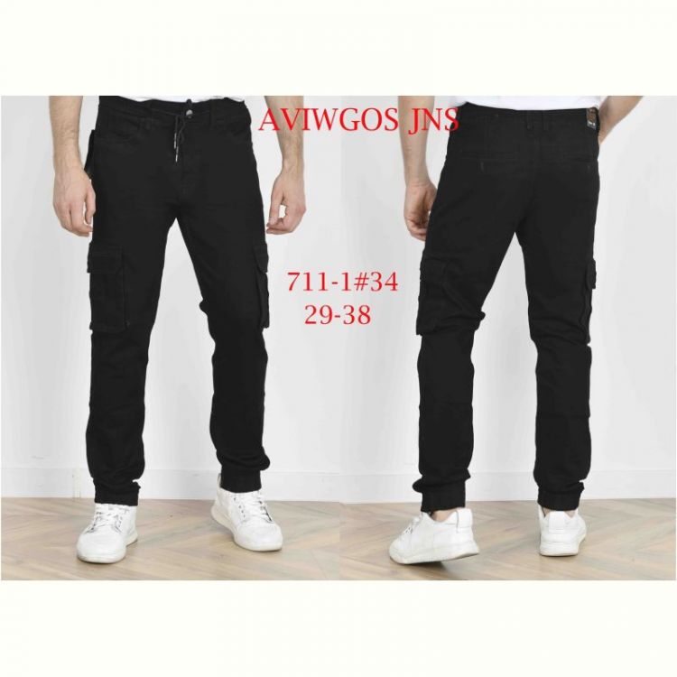 Купить Джинсы God Baron 711-1 black на obuv-plus.com.ua