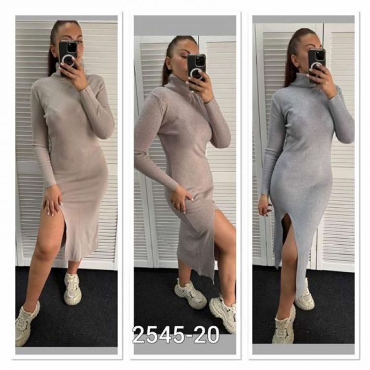 Купить Платье MMC clothes 2545-20 l.beige на obuv-plus.com.ua