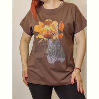 Купить Футболка Kosta KS96 brown на obuv-plus.com.ua