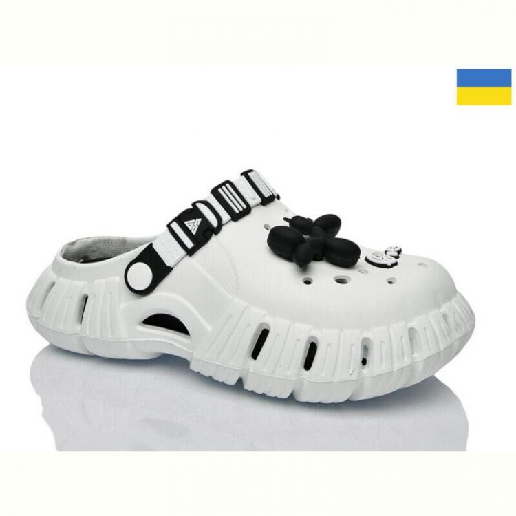 Купить Кроксы Demur N677 білий на obuv-plus.com.ua