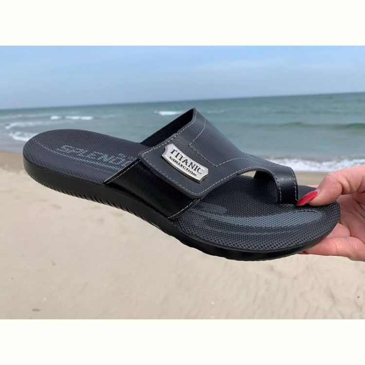 Купить Шлепанцы Malibu MKDTitanik black на obuv-plus.com.ua