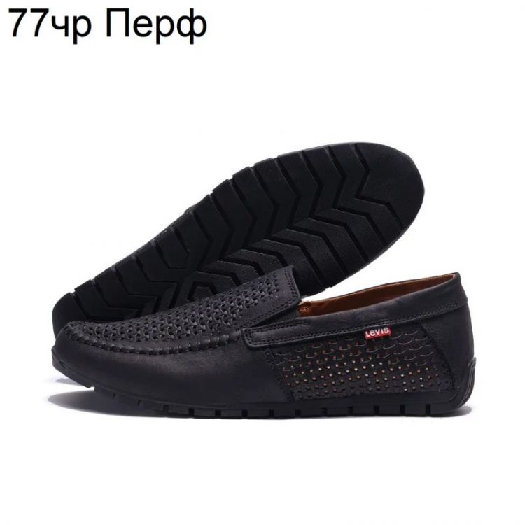 Купить Туфли DvaShoes Ana-77 черн.перф. на obuv-plus.com.ua