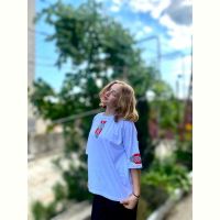 Купить Футболка Mary Brand 522 white на obuv-plus.com.ua