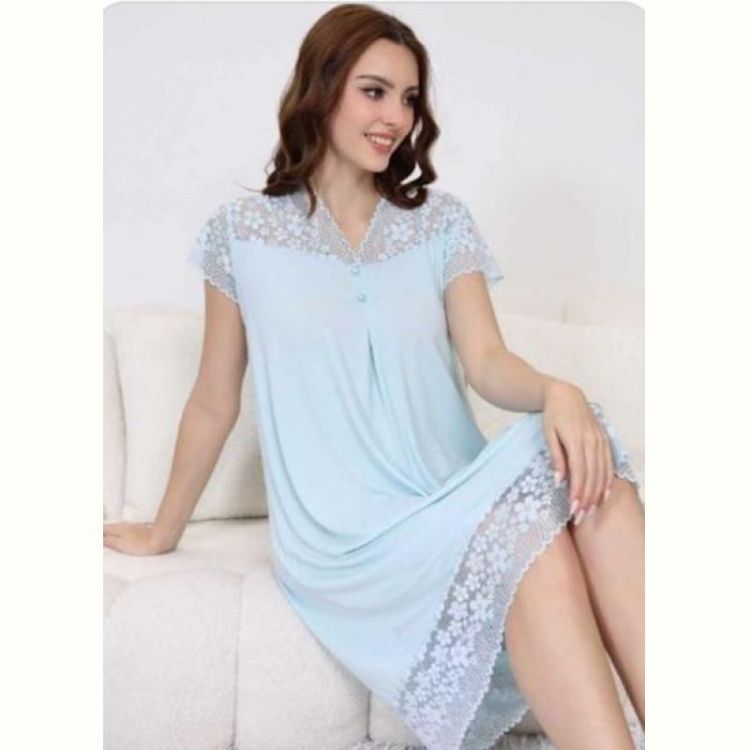 Купить Ночнушка Romeo life 70390 l.blue на obuv-plus.com.ua