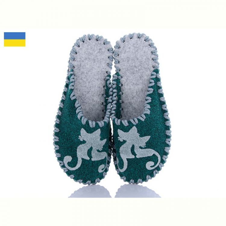 Купить Тапочки Vends 217W зелений на obuv-plus.com.ua
