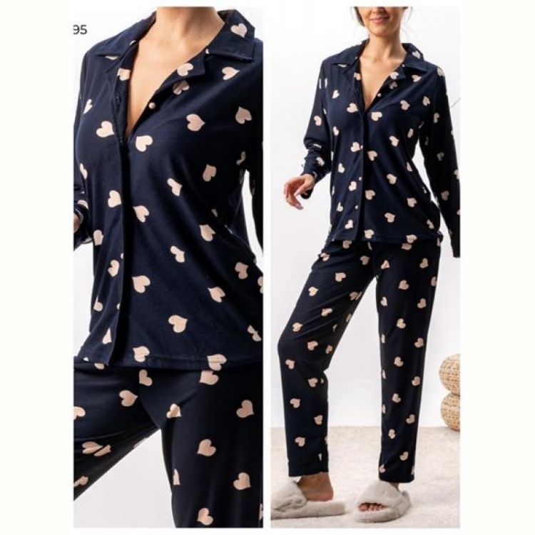 Купить Пижама Vehuiah 0195 navy на obuv-plus.com.ua