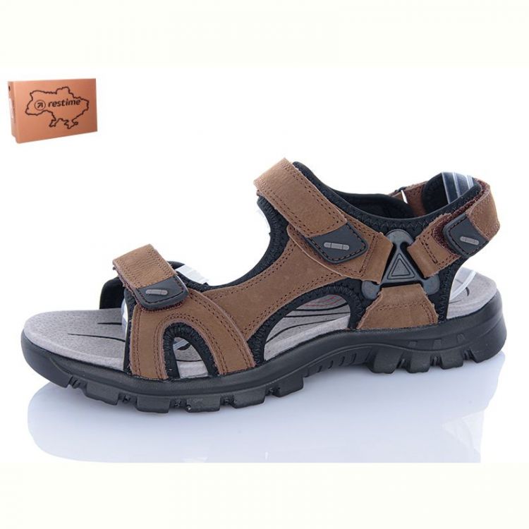 Купить Сандалии Restime NML26041 brown на obuv-plus.com.ua