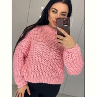 Купить Свитер Lora LR765 pink на obuv-plus.com.ua