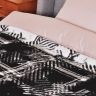 Купить Плед покрывало Kassandra 150x220 см IDEIA черный хлопок натуральный на obuv-plus.com.ua