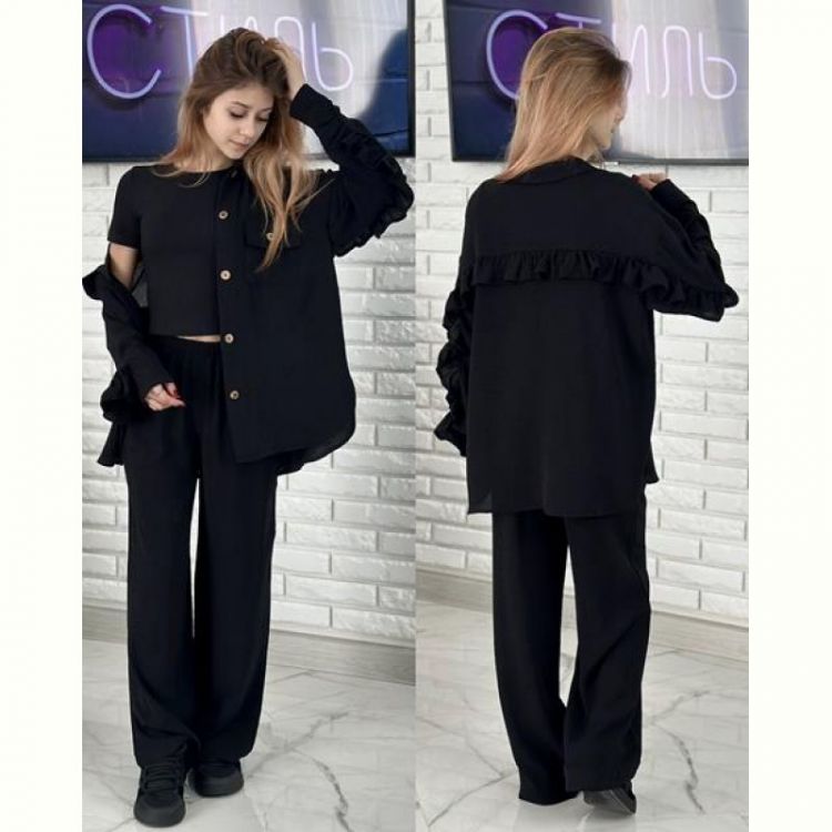 Купить Костюм Karolina KR116 black на obuv-plus.com.ua