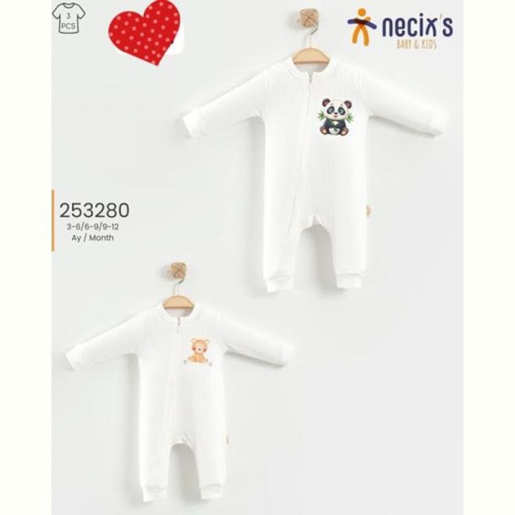 Купить Комбинезон Meloria 253280 white-beige на obuv-plus.com.ua