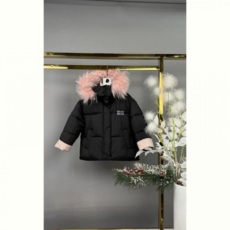 Купить Куртка Delfinka W1802 black на obuv-plus.com.ua