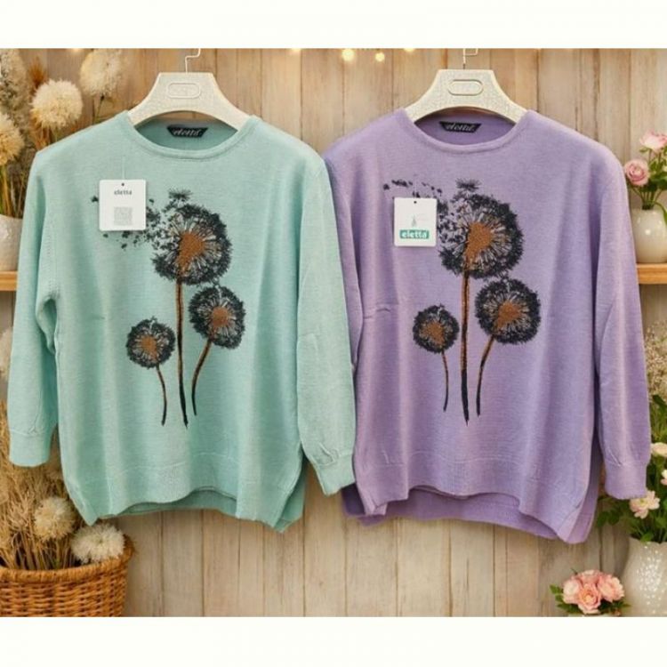 Купить Свитер Julia JL952 lilac на obuv-plus.com.ua