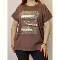 Купить Футболка Kosta KS99 brown на obuv-plus.com.ua