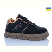 Купить Кроссовки Gipanis Гіпаніс Ж5107 чорний-коричневий на obuv-plus.com.ua