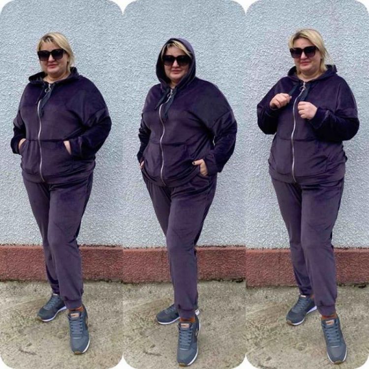 Купить Костюм спорт BAT 4118 purple на obuv-plus.com.ua