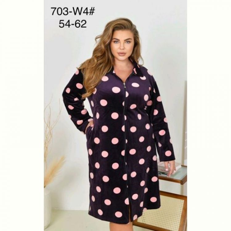 Купить Халат Romeo life 703-W4 purple на obuv-plus.com.ua