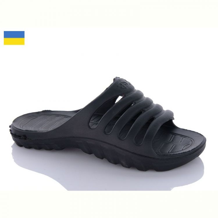 Купить Шлепанцы Ds П18 чорний на obuv-plus.com.ua