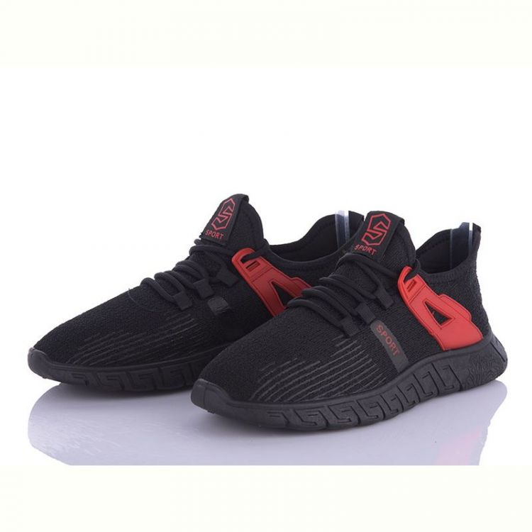 Купить Кроссовки Viktoria 903 black-red на obuv-plus.com.ua