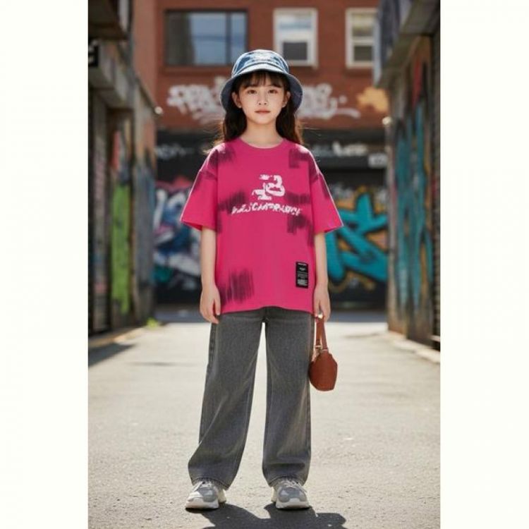 Купить Футболка Delfinka 35753 pink на obuv-plus.com.ua
